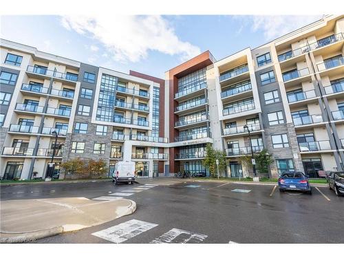 509-125 Shoreview Place, Stoney Creek, ON - Outdoor With Balcony With Facade