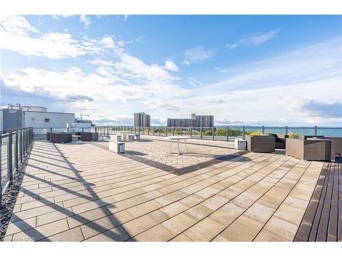 509-125 Shoreview Place, Stoney Creek, ON - Outdoor With Deck Patio Veranda With View