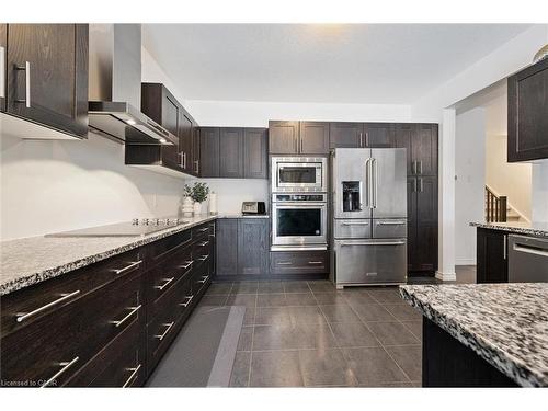 308 Freure Drive, Cambridge, ON - Indoor Photo Showing Kitchen With Upgraded Kitchen