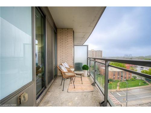 703-85 Duke Street W, Kitchener, ON - Outdoor With Balcony With Exterior