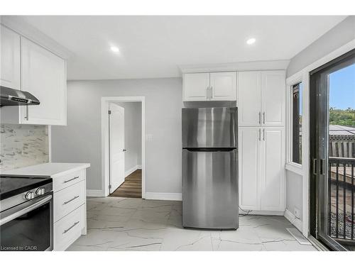 220 Grenfell Street, Hamilton, ON - Indoor Photo Showing Kitchen With Stainless Steel Kitchen