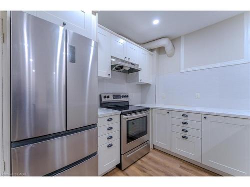 Ll03-100 Charlton Avenue W, Hamilton, ON - Indoor Photo Showing Kitchen With Stainless Steel Kitchen With Upgraded Kitchen