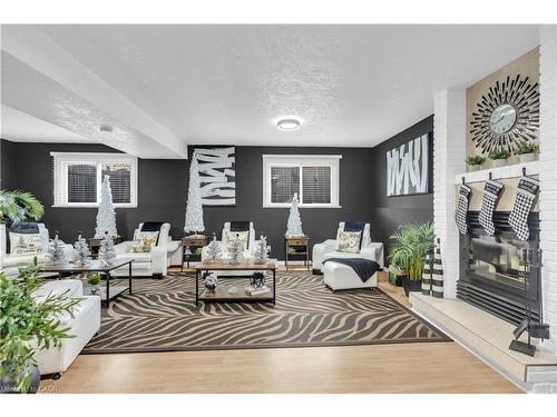 67 West Acres Crescent, Kitchener, ON - Indoor With Fireplace