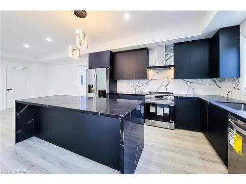 8 Devonport Street, Hamilton, ON - Indoor Photo Showing Kitchen With Upgraded Kitchen