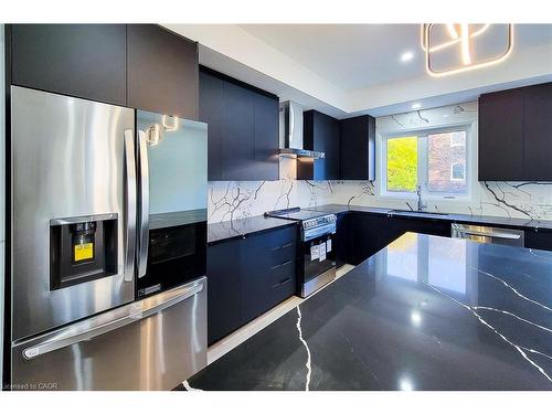 8 Devonport Street, Hamilton, ON - Indoor Photo Showing Kitchen With Stainless Steel Kitchen With Upgraded Kitchen
