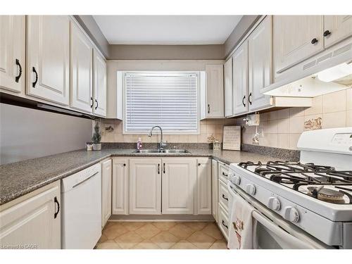 10 Finch Place, Hamilton, ON - Indoor Photo Showing Kitchen With Double Sink