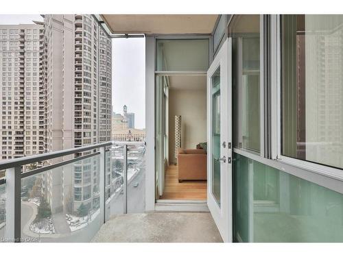 1111-225 Webb Drive, Mississauga, ON - Outdoor With Balcony