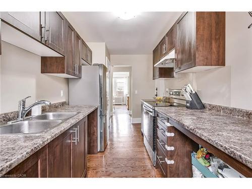 14-25 Mountwood Avenue, Hamilton, ON - Indoor Photo Showing Kitchen With Double Sink
