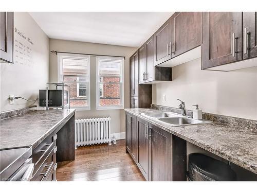 14-25 Mountwood Avenue, Hamilton, ON - Indoor Photo Showing Kitchen With Double Sink