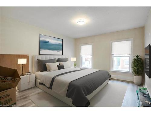 Upper-16 Eastbourne Avenue, Hamilton, ON - Indoor Photo Showing Bedroom