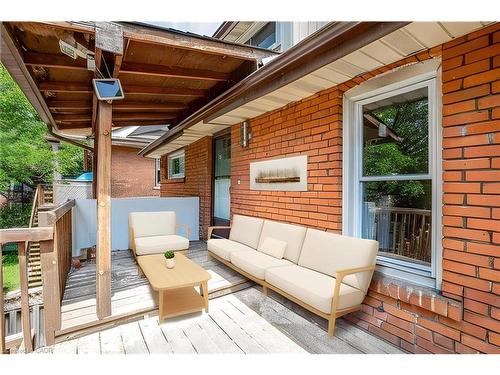 16 Eastbourne Avenue, Hamilton, ON - Outdoor With Deck Patio Veranda With Exterior