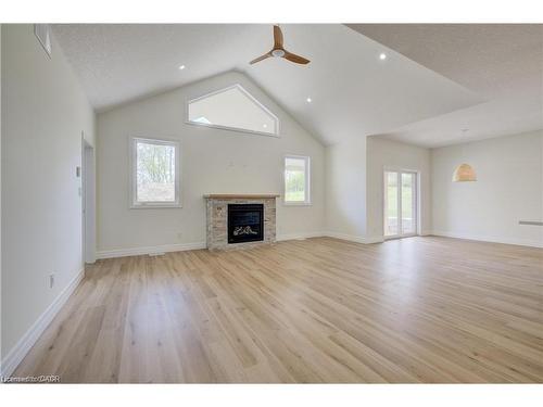 117 Pugh Street, Milverton, ON - Indoor Photo Showing Living Room With Fireplace