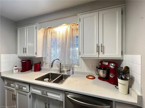 62 Lewis Crescent, Kitchener, ON - Indoor Photo Showing Kitchen With Double Sink