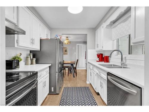 62 Lewis Crescent, Kitchener, ON - Indoor Photo Showing Kitchen With Double Sink