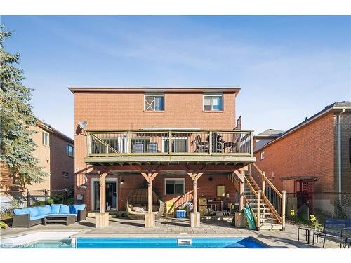 7 Birchway Place, Acton, ON - Outdoor With In Ground Pool With Deck Patio Veranda With Exterior