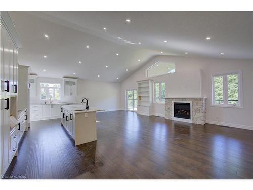 Lot 69 Avery Place, Milverton, ON - Indoor With Fireplace
