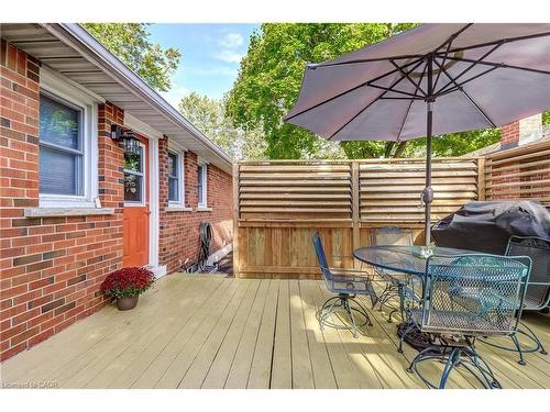 1216 De Quincy Crescent, Burlington, ON - Outdoor With Deck Patio Veranda With Exterior