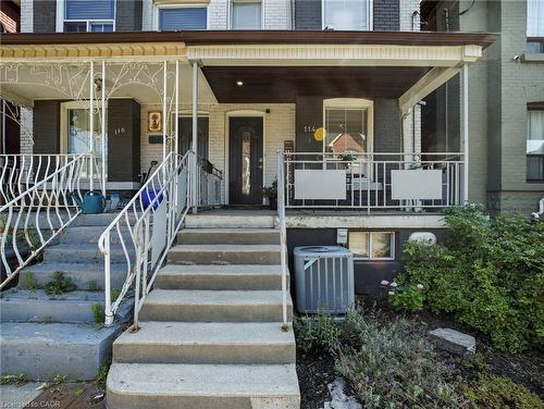 114 Burton Street, Hamilton, ON - Outdoor With Deck Patio Veranda