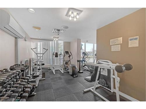 2212-4470 Tucana Court, Mississauga, ON - Indoor Photo Showing Gym Room