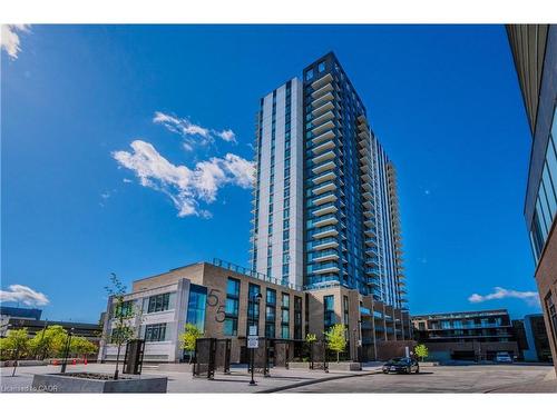 2203-55 Duke Street, Kitchener, ON - Outdoor With Facade