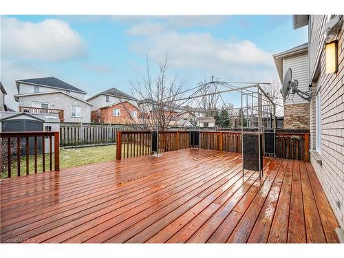 Upper-125 Steepleridge Street, Kitchener, ON - Outdoor With Deck Patio Veranda With Exterior
