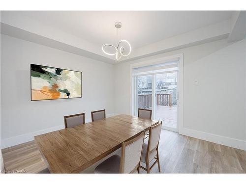 Upper-125 Steepleridge Street, Kitchener, ON - Indoor Photo Showing Dining Room