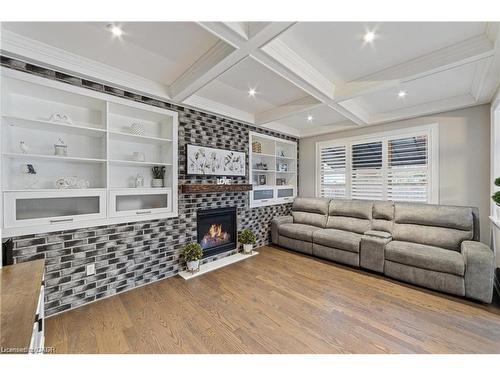 24 Macbean Crescent, Waterdown, ON - Indoor Photo Showing Other Room With Fireplace