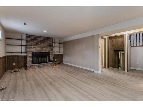 2374 Duncaster Drive, Burlington, ON - Indoor Photo Showing Living Room With Fireplace