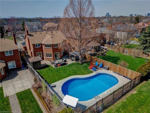 2015 Grosvenor Street, Oakville, ON - Outdoor With In Ground Pool