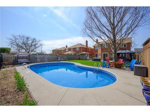 2015 Grosvenor Street, Oakville, ON - Outdoor With In Ground Pool With Deck Patio Veranda With Backyard