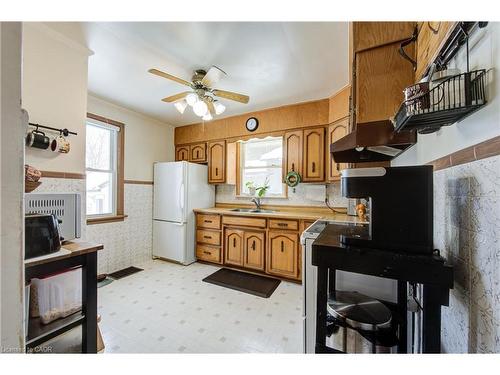 145 Hope Street E, Tavistock, ON - Indoor Photo Showing Kitchen With Double Sink