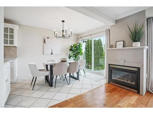 55 Edgewater Drive, Stoney Creek, ON - Indoor With Fireplace