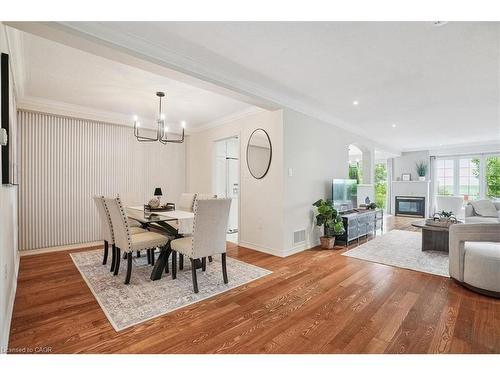 55 Edgewater Drive, Stoney Creek, ON - Indoor With Fireplace