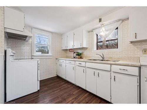 240 Paisley Street, Guelph, ON - Indoor Photo Showing Kitchen With Double Sink