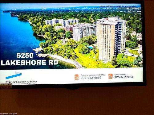 1708-5250 Lakeshore Road, Burlington, ON -  With Body Of Water