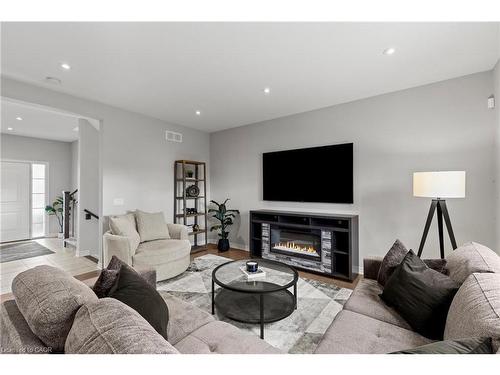 3 Summerhayes Drive, Niagara-On-The-Lake, ON - Indoor Photo Showing Living Room With Fireplace