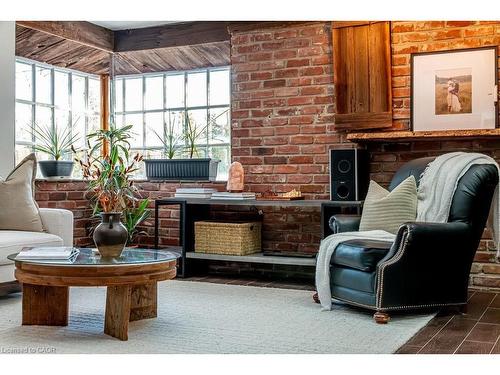 70 Home Street, Hamilton, ON - Indoor With Fireplace