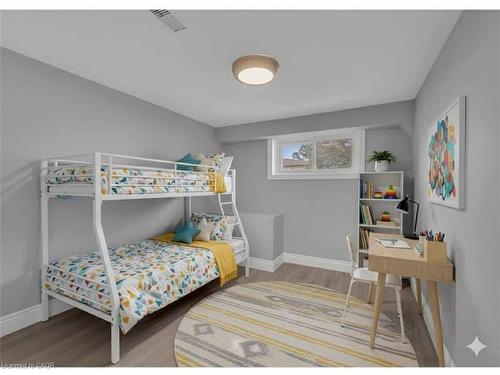 Lower-143 Highridge Avenue, Hamilton, ON - Indoor Photo Showing Bedroom