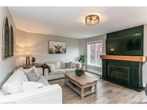 159 Country Clair Street, Kitchener, ON - Indoor Photo Showing Living Room With Fireplace