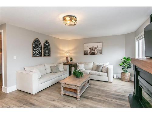 159 Country Clair Street, Kitchener, ON - Indoor Photo Showing Living Room With Fireplace