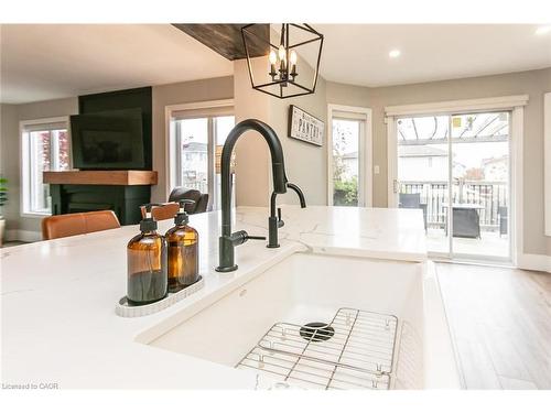 159 Country Clair Street, Kitchener, ON - Indoor With Fireplace