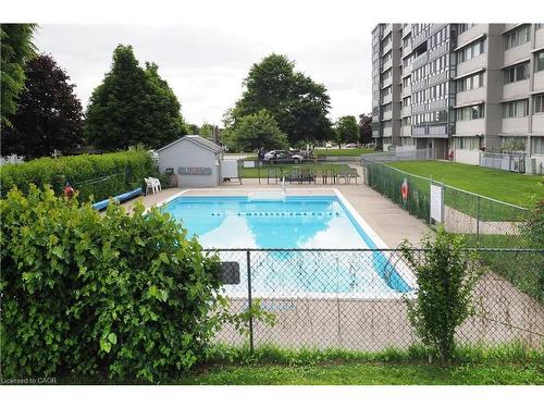 507-24 Midland Drive, Kitchener, ON - Outdoor With In Ground Pool With Backyard