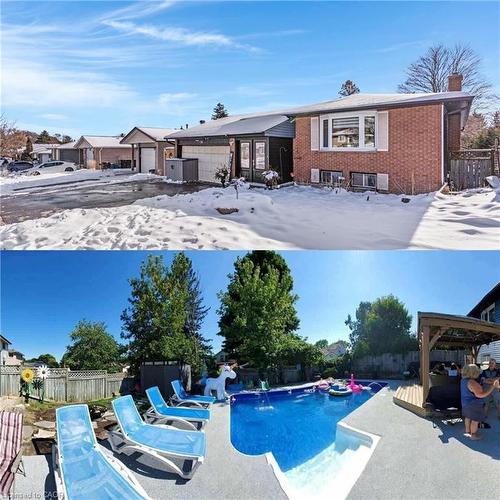 136 Limpert Avenue, Cambridge, ON - Outdoor With In Ground Pool