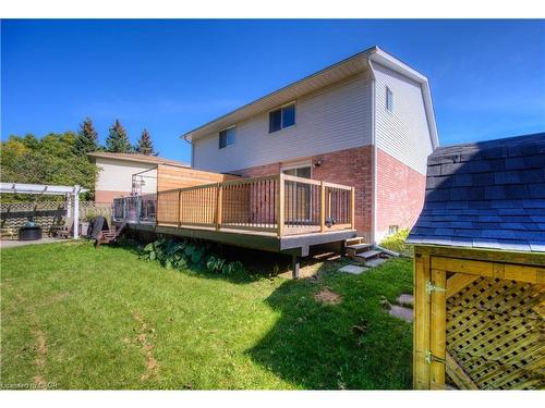 236 Bankside Drive, Kitchener, ON - Outdoor With Deck Patio Veranda With Exterior
