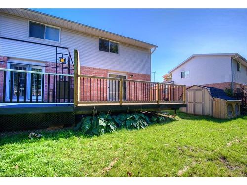 236 Bankside Drive, Kitchener, ON - Outdoor With Deck Patio Veranda With Exterior