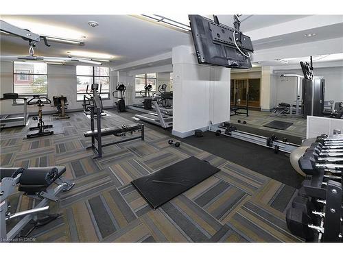 707-2379 Central Park Drive, Oakville, ON - Indoor Photo Showing Gym Room