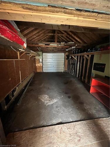 100 Sherman Avenue N, Hamilton, ON - Indoor Photo Showing Garage