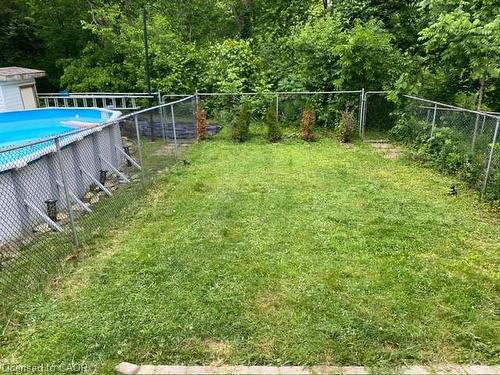 154 St Andrews Drive, Hamilton, ON - Outdoor With Above Ground Pool
