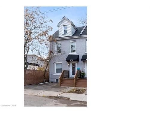 373 Emerald Street N, Hamilton, ON -  With Facade