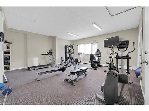 220-198 Scott Street, St. Catharines, ON - Indoor Photo Showing Gym Room